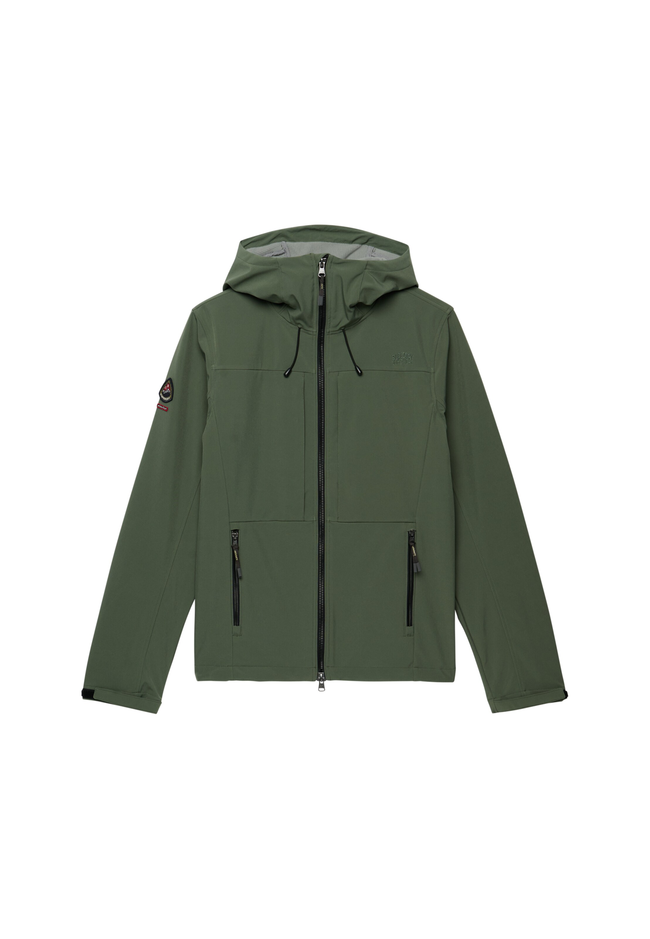 Superdry & Co Tussenjas in Groen: voorkant