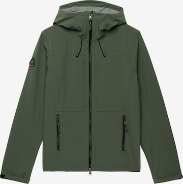 Superdry & Co Tussenjas in Groen: voorkant