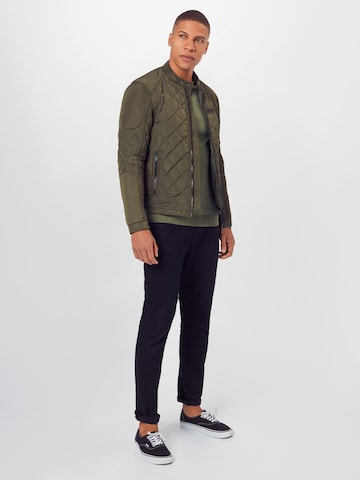 REPLAY Regular Fit Jacke in Grün