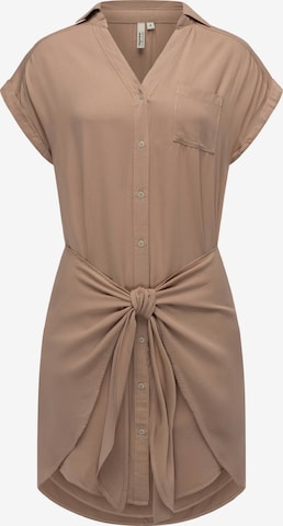 Abito camicia 'Bahaya' di Ragwear in marrone: frontale