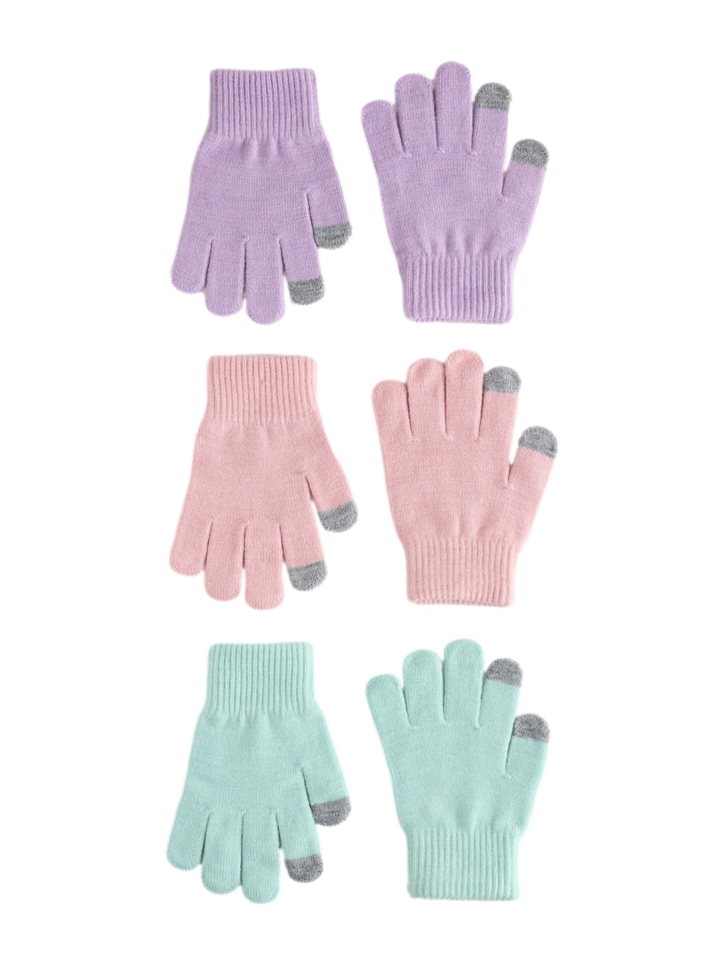 Next Handschoenen in Blauw: voorkant