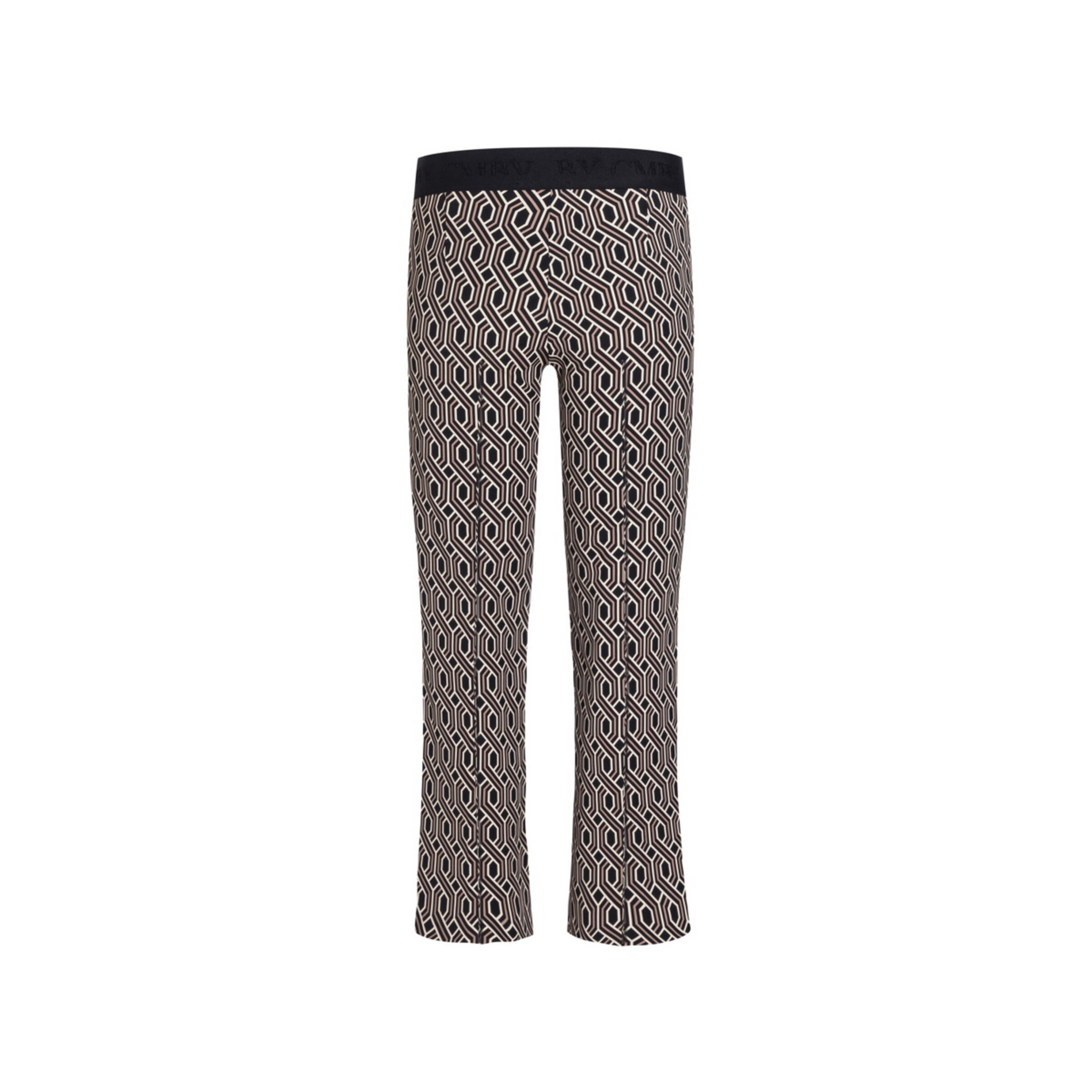 Cambio Flared Pants 'Ranee' in Beige: front