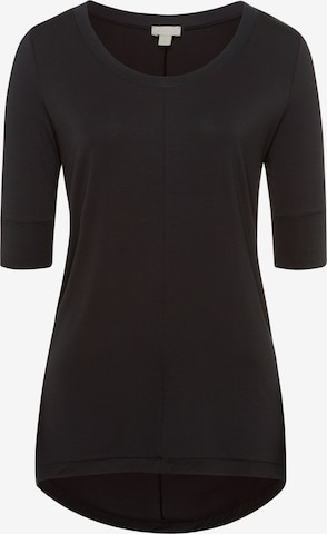 Hanro Shirt ' Yoga ' in Black: front