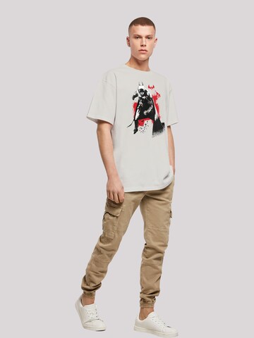 F4NT4STIC Shirt 'DC Comics Batman Arkham From Dark' in Grijs