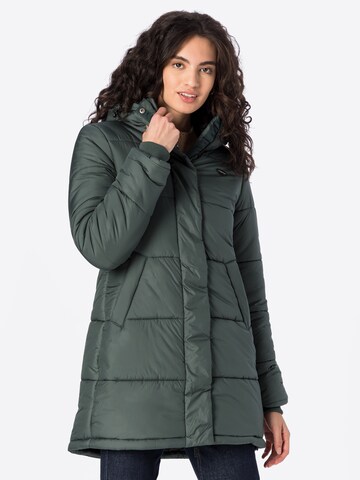 Manteau d’hiver 'RELIVE' Ragwear en vert : devant