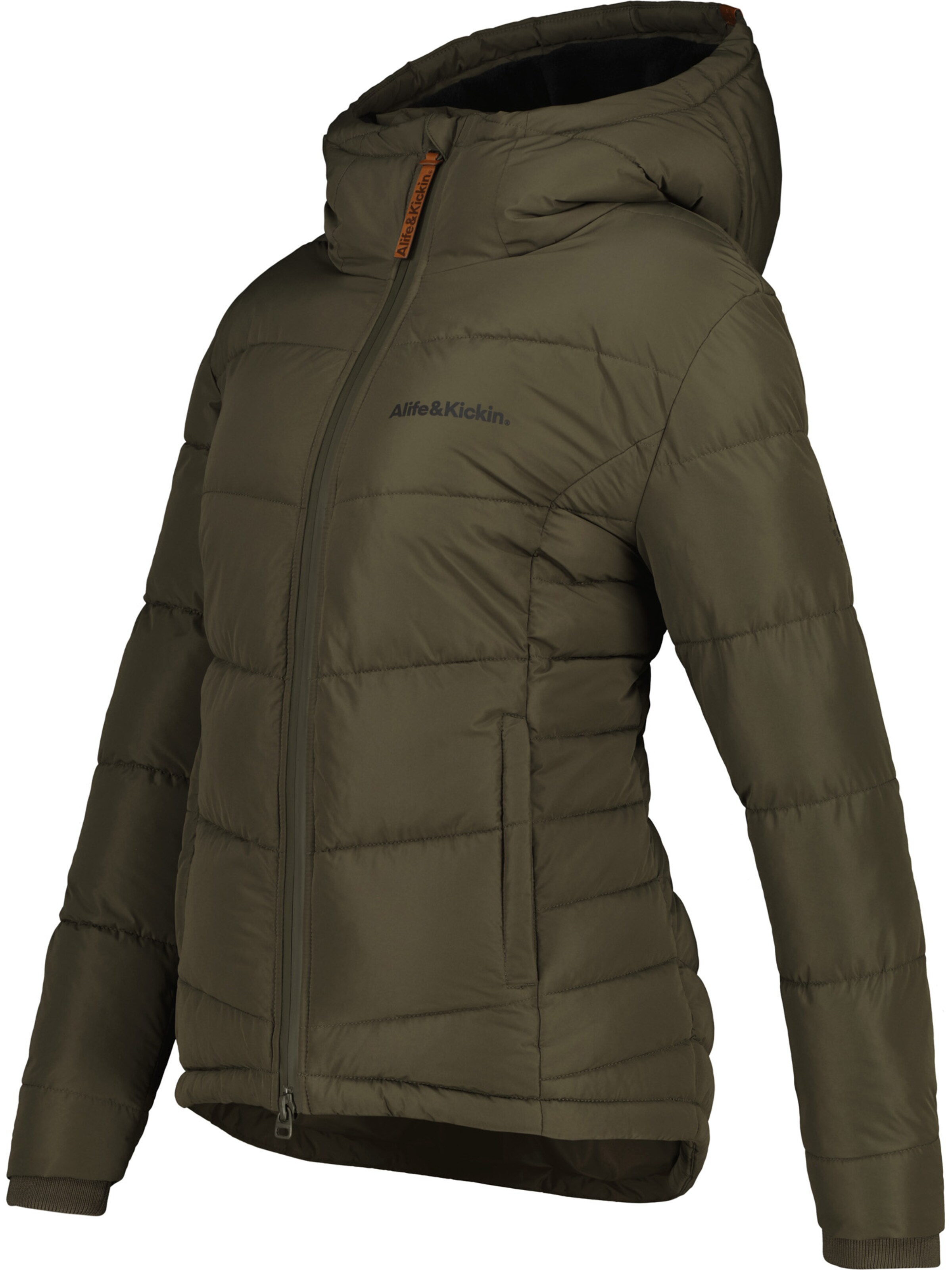 alife & kickin Winterjacke 'JuanaAK' in Grau