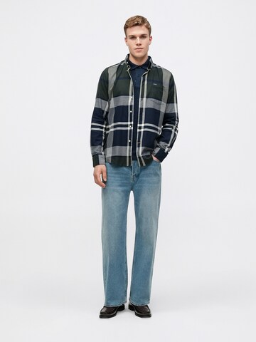 Barbour Přiléhavý střih Košile 'Dunoon' – zelená