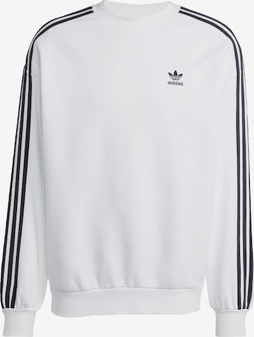 Felpa 'Adicolor' di ADIDAS ORIGINALS in bianco: frontale