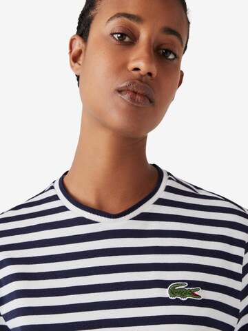 T-shirt LACOSTE en bleu