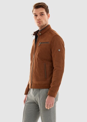 PIERRE CARDIN Between-Season Jacket in Brown