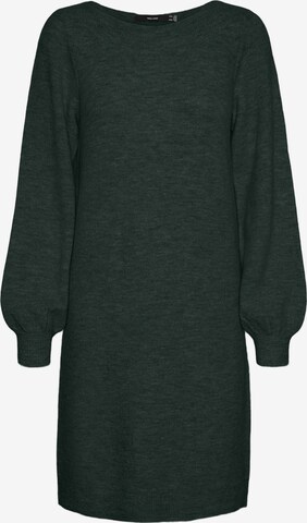Robes en maille 'LEFILE' VERO MODA en vert : devant