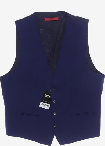 HUGO Vest in M-L in Blue: front