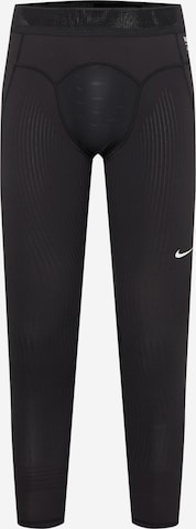 NIKE Skinny Sports trousers 'AXIS' in Black: front