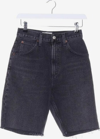 AGOLDE Shorts in XXS in Grey: front