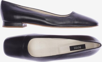 BOSS Black Flats & Loafers in 39,5 in Black: front