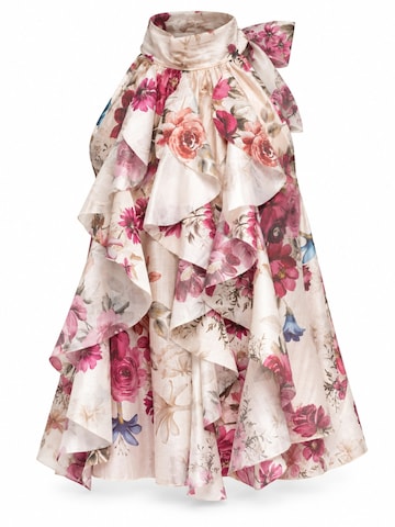 Ombre Bluse‌‌‌‌‌‌‌‌ in Pink: Vorderseite