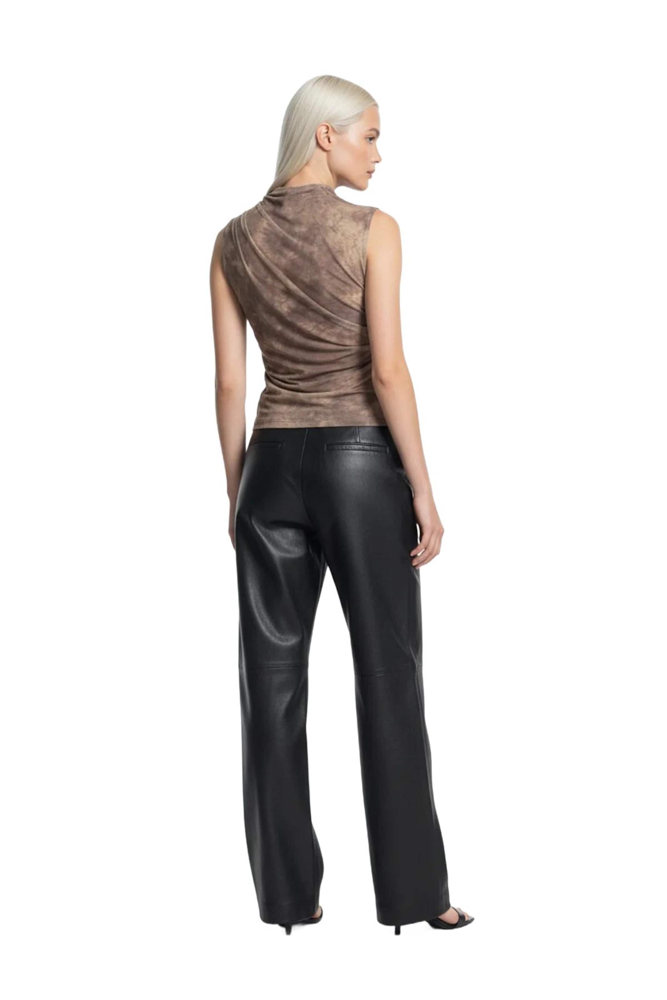 No Matter What Blouse in Brown