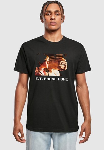 T-Shirt 'E.T. - Phone Home' Merchcode en noir : devant