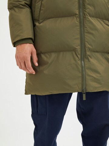 SELECTED HOMME Winter Jacket in Green