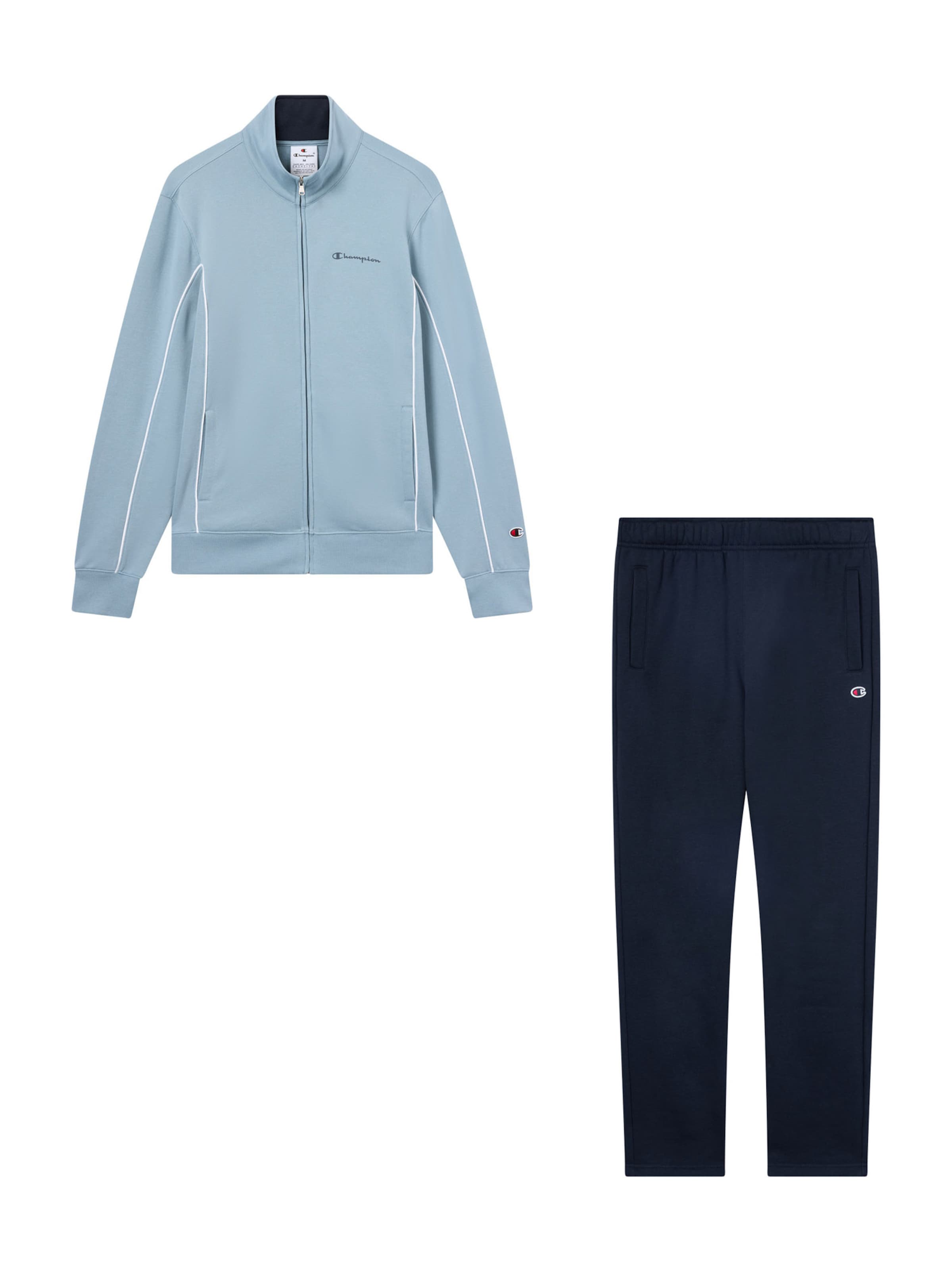 Champion Authentic Athletic Apparel Sweat suit in Blue: front