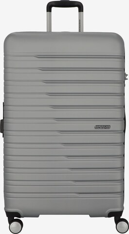 American Tourister Cart 'Flashline' in Silver: front