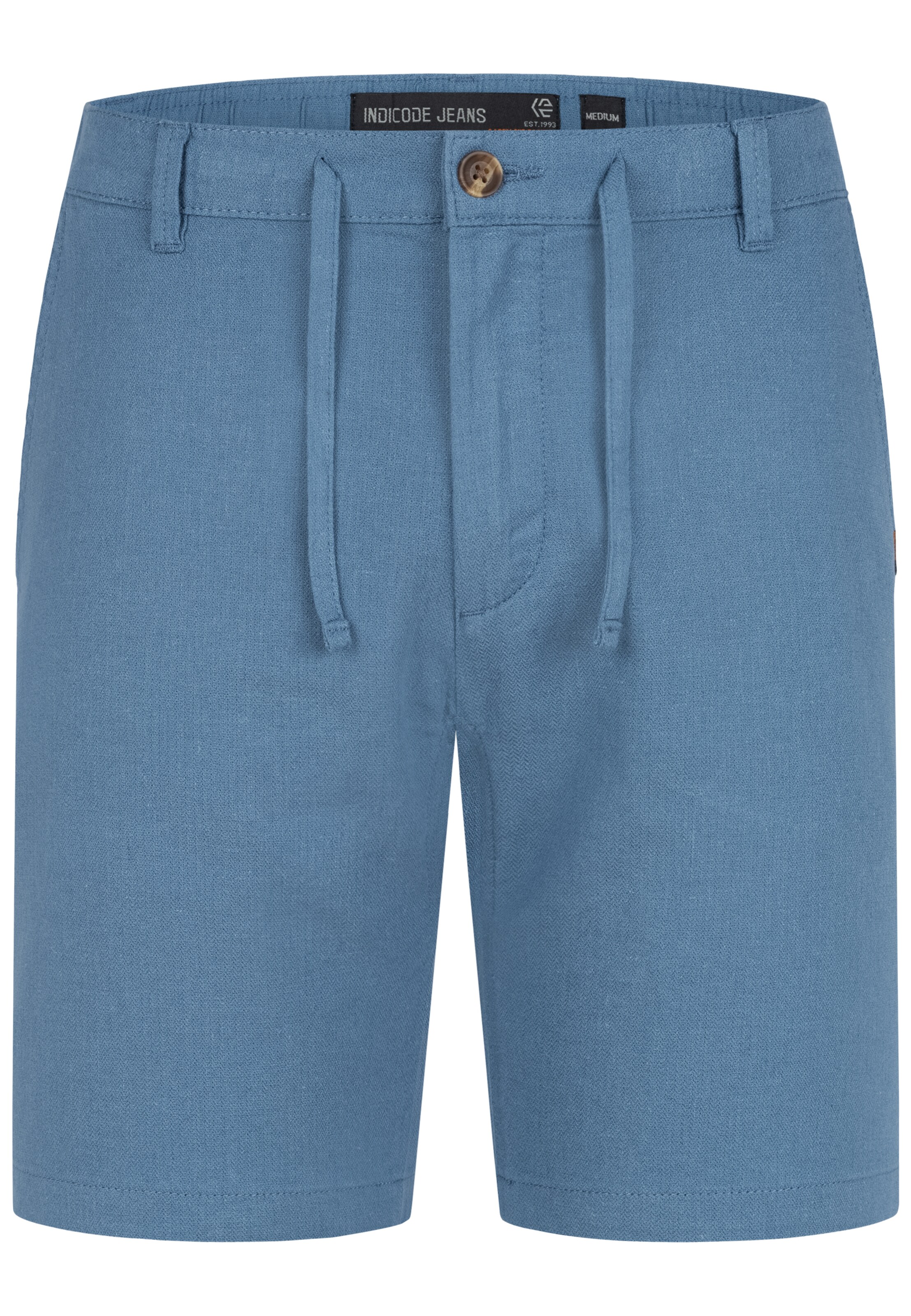 INDICODE JEANS Broek 'Erwil' in Blauw: voorkant