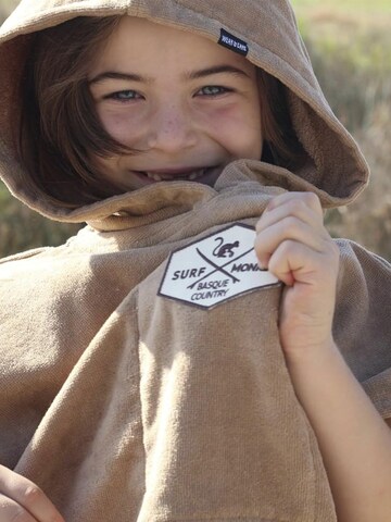 Surf Monkey Fürdőköpeny 'Surf Cotton Poncho kids' - bézs