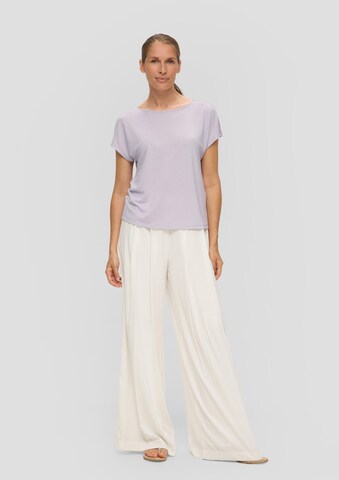 T-shirt s.Oliver BLACK LABEL en violet
