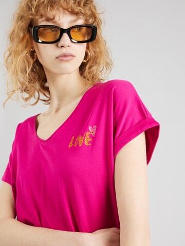 OUI Shirt in Roze