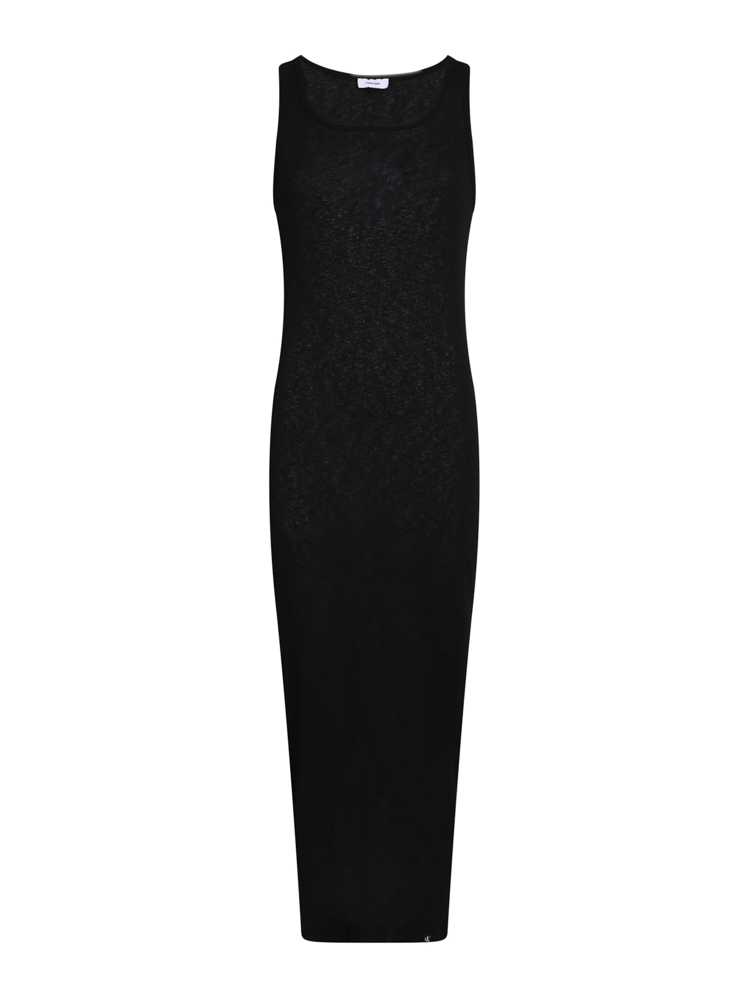 Calvin Klein Swimwear Strandjurk in Zwart: voorkant