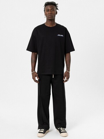 Loosefit Pantaloni 'Bee Balm' di VAMOS CLO in nero