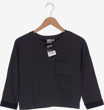 Asos Sweatshirt & Zip-Up Hoodie in XXS in Grey: front