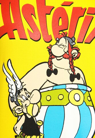 LOGOSHIRT T-Shirt mit 'Asterix & Obelix'-Print in Gelb