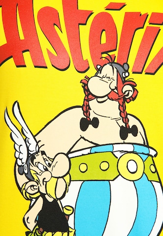 LOGOSHIRT Shirt 'Asterix & Obelix' in Yellow
