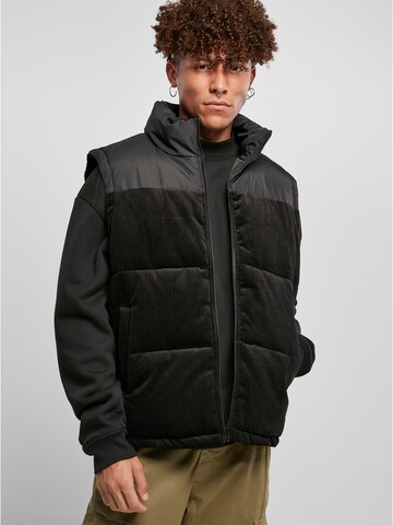 Urban Classics Bodywarmer in Zwart