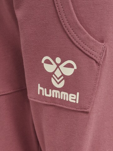 Hummel Tapered Pants in Purple