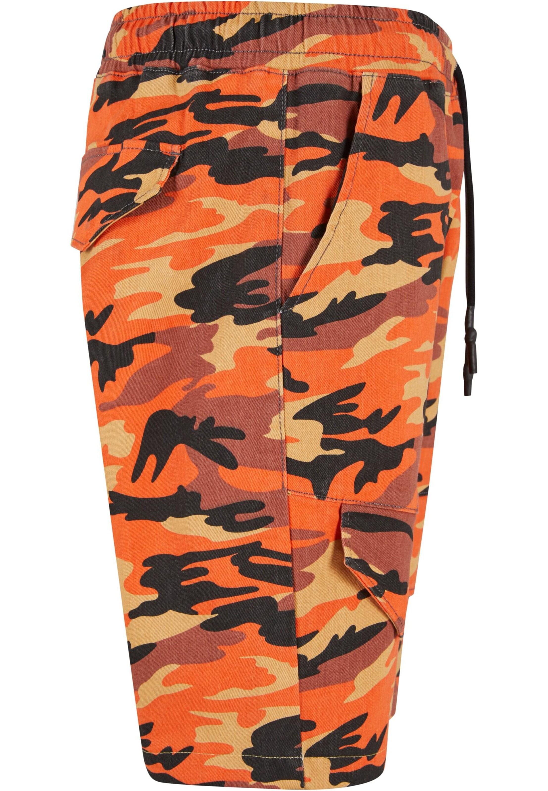 2Y Premium Regular Shorts in Orange