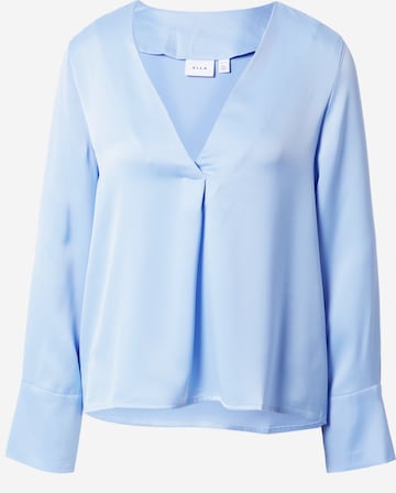 Camicia da donna 'DILILAH' di VILA in blu: frontale