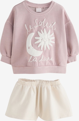 Next Set in Purple: front