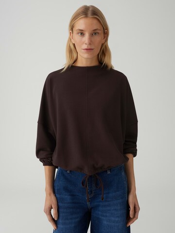 OPUS Sweatshirt 'Gumipa' in Brown: front