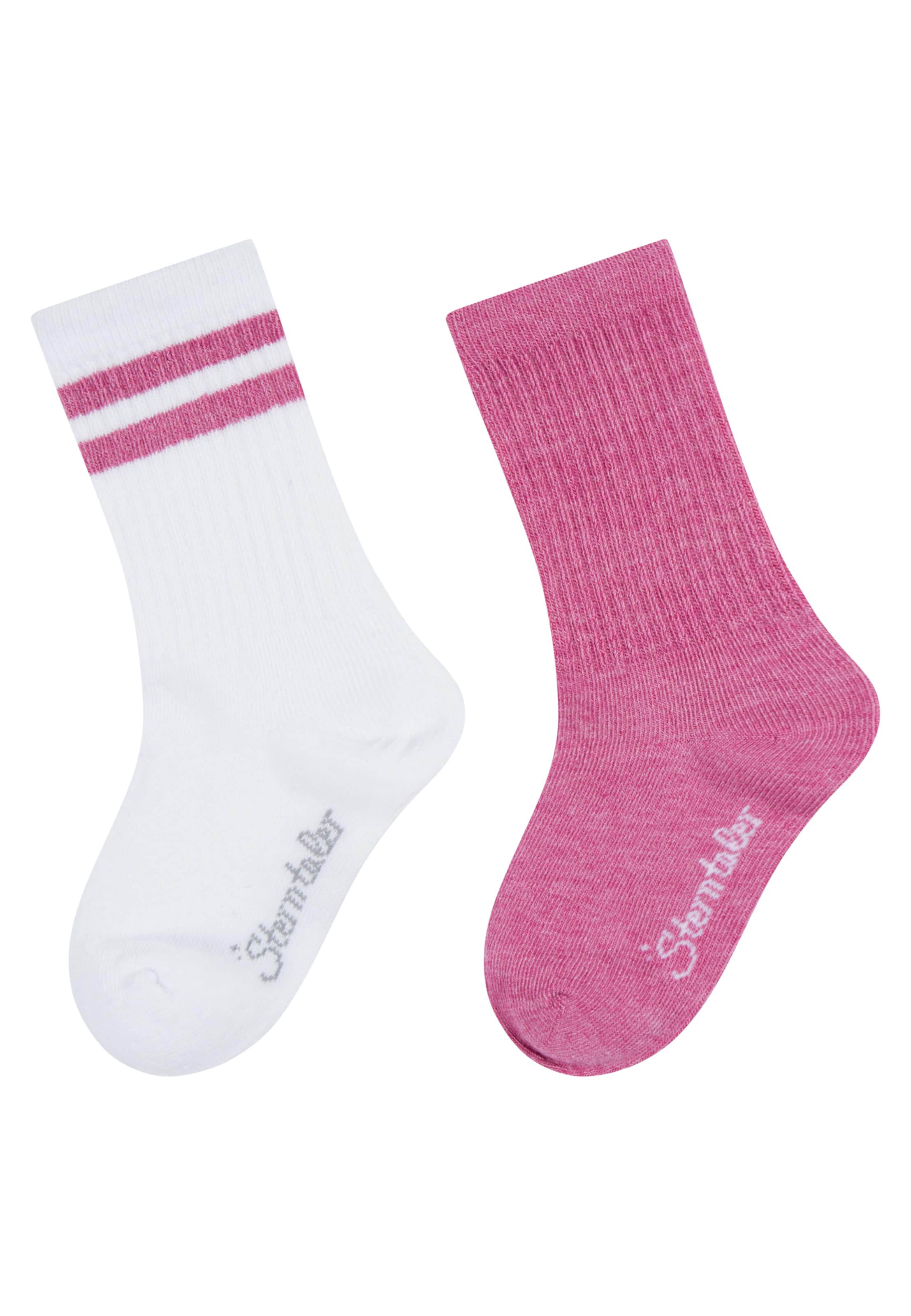 STERNTALER Athletic Socks in Pink: front