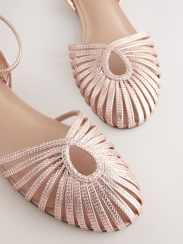 Ballerina con cinturino 'Forever Comfort' di Next in oro