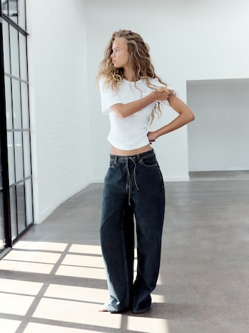 Wide leg Jeans di Next in blu