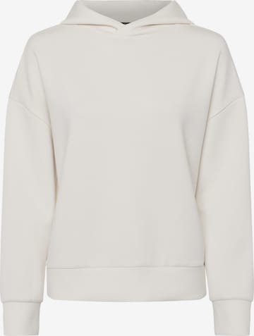 Sweat-shirt zero en beige : devant