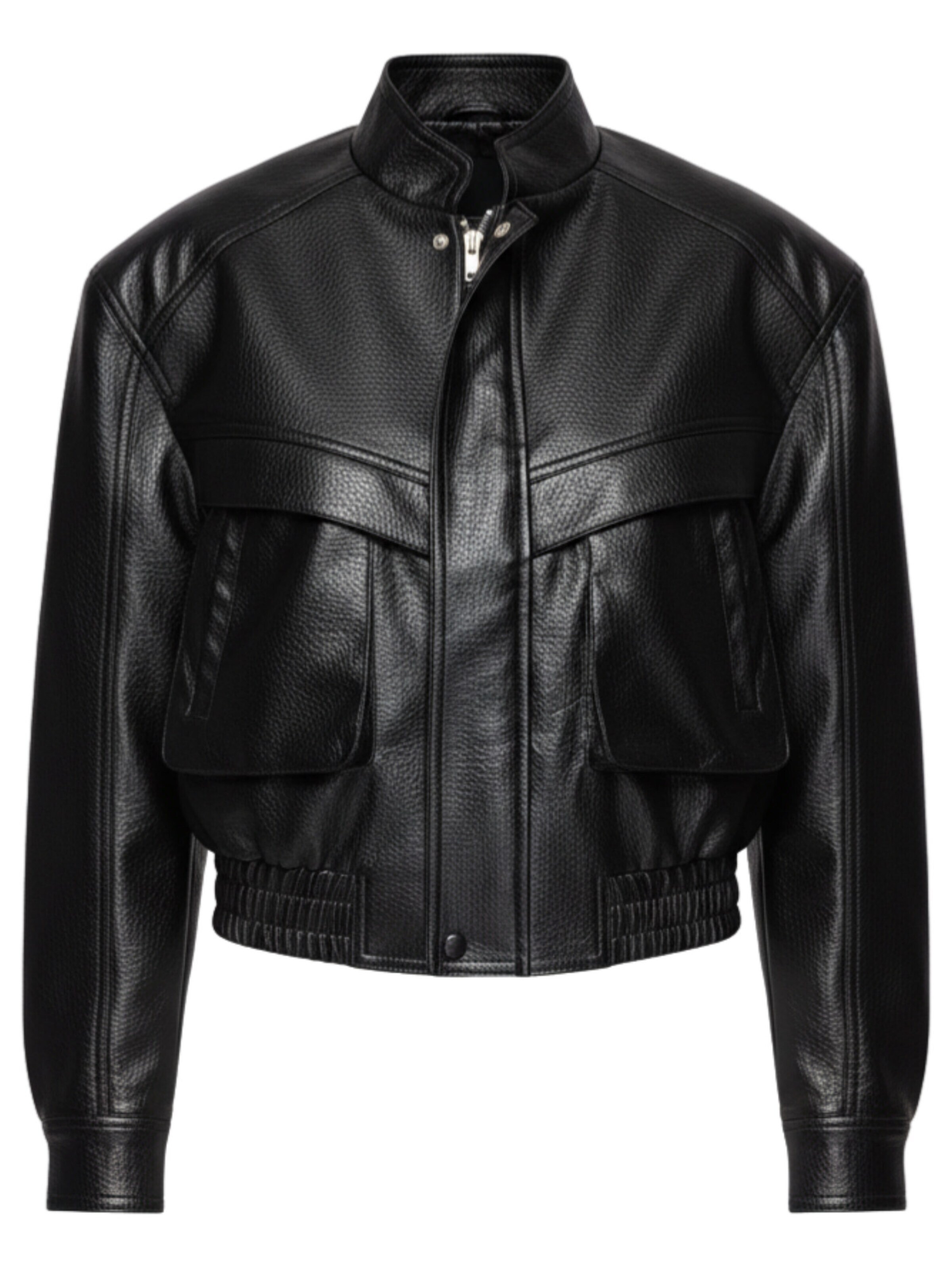 Ombre Between-season jacket in Black: front