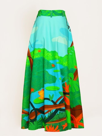 Pineapples Don't Have Sleeves Hame 'Amacayacu National Park Skirt' värissä vihreä