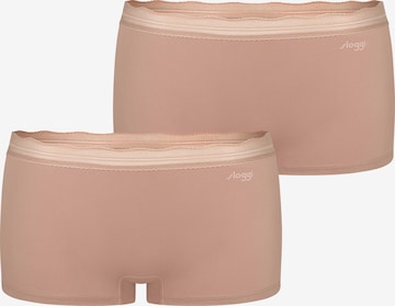 Culotte ' Blue GO Blush ' SLOGGI en marron : devant