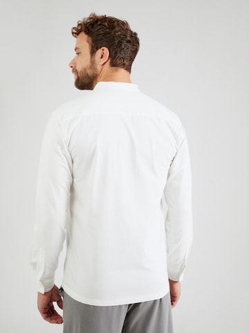 ABOUT YOU x Kevin Trapp Regular fit Button Up Shirt 'Finn' in White