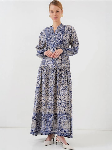 Bigdart Jurk in Blauw: voorkant