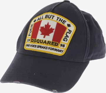 DSQUARED2 Hat & Cap in One size in Blue: front